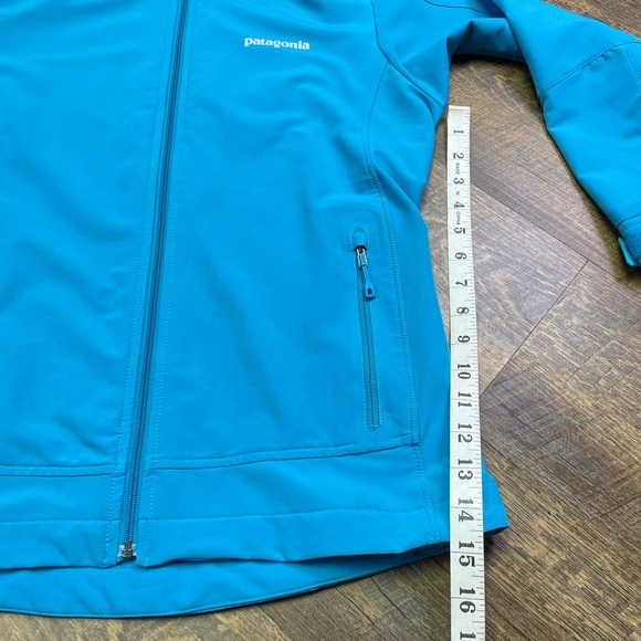 Patagonia Simple Guide Hoody Jacket Coat Women’s Size Medium Zip Up Curacao Blue - Picture 4 of 12